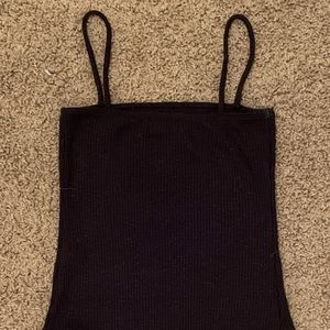 black cami bodysuit